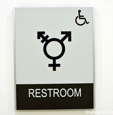 all gender restroom, gay news, Washington Blade