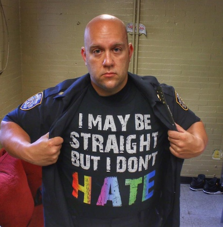 Straight cop, gay news, Washington Blade