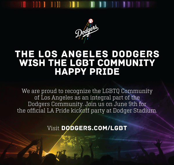 LGBT Night at the LA Dodgers - Department of Cultural Affairs