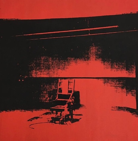 Andy Warhol, Little Electric Chair, gay news, Washington Blade