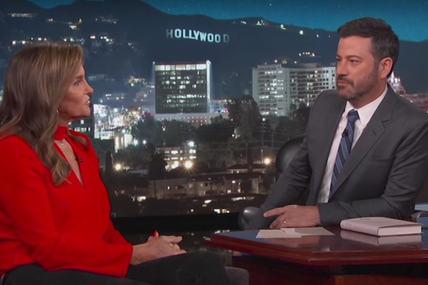 Caitlyn Jenner, Jimmy Kimmel, gay news, Washington Blade