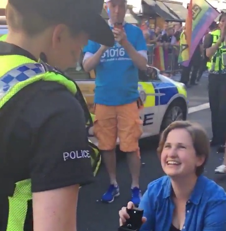 police officer proposal, London Pride, gay news, Washington Blade