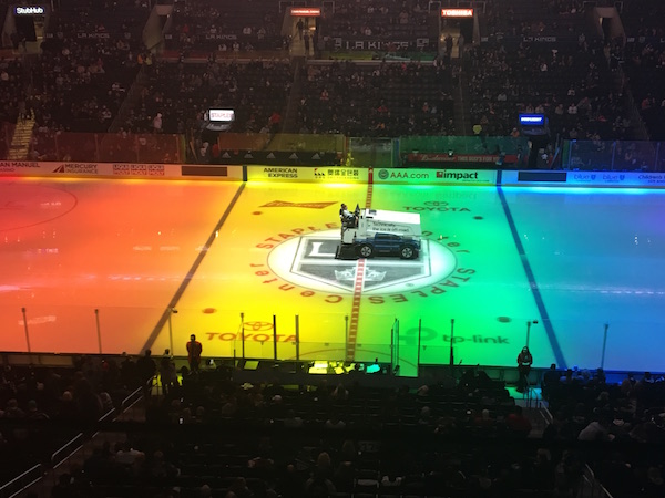 Los Angeles Kings Host Pride Night at STAPLES Center