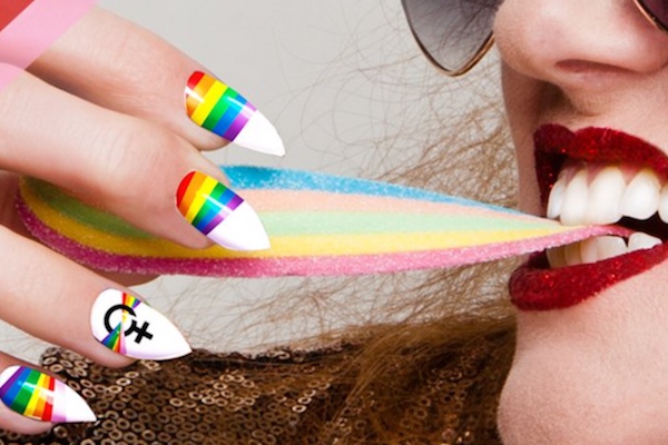 Colorful Pride Nail Art Inspiration - wide 7