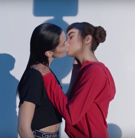 Calvin Klein apologizes to LGBTQ community for ad featuring Bella Hadid  kissing robot