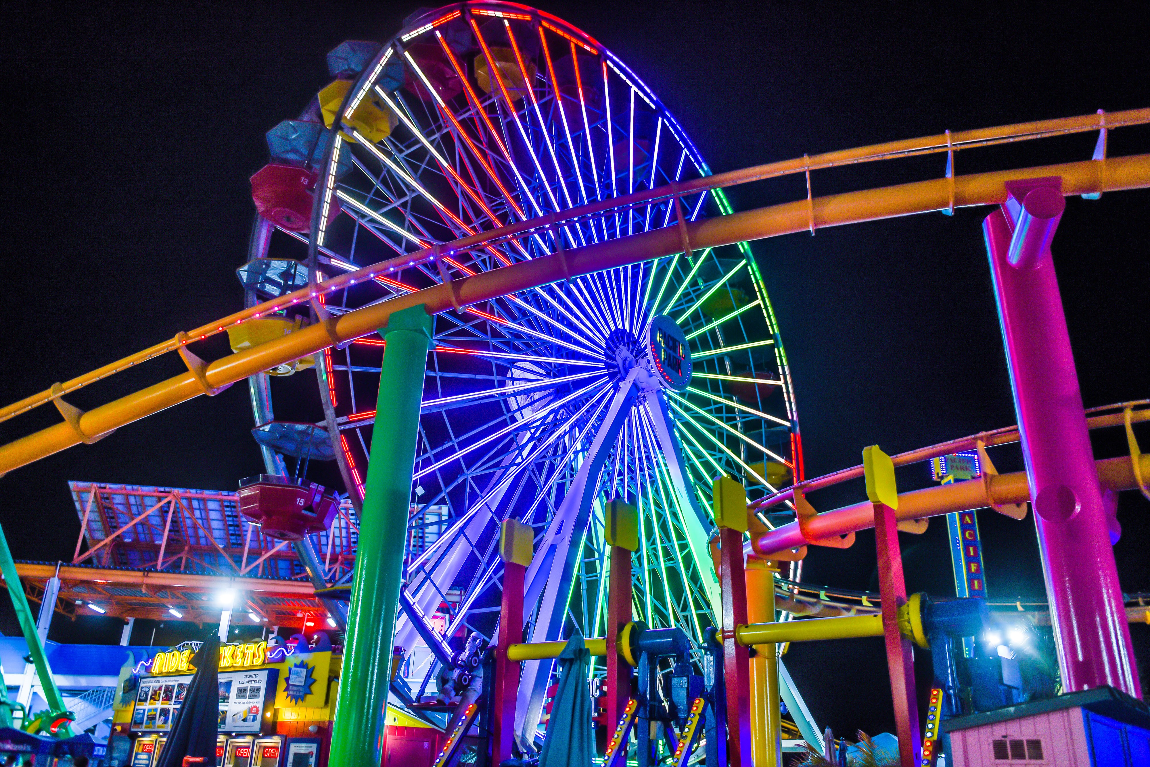 Santa Monica colorful Pride is a must see and a first