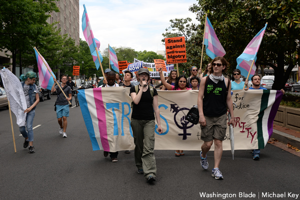 National Transgender Visibility March, gay news, Washington Blade