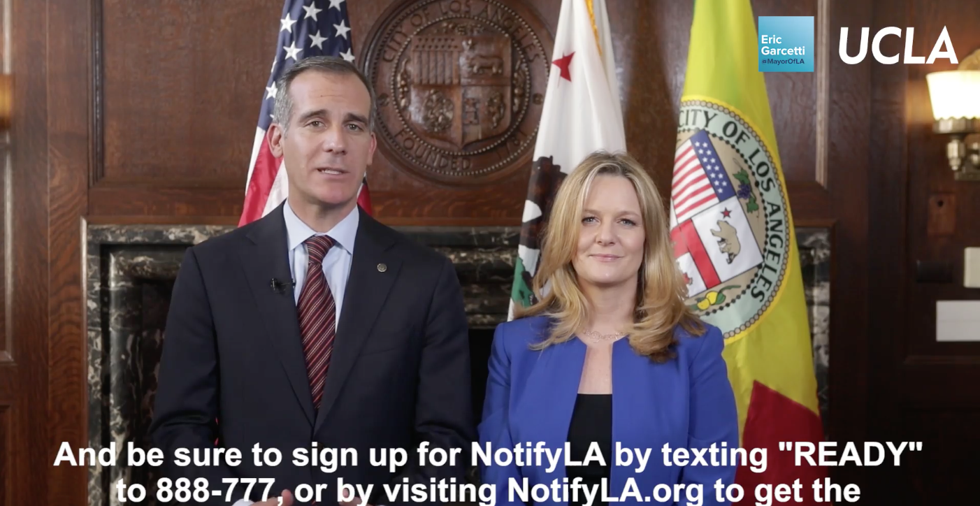 Eric Garcetti, L.A.'s mayor, has campaigned aggressively for