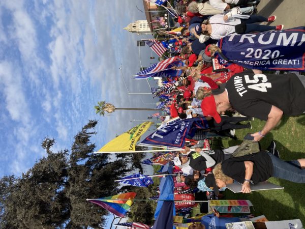 Pro-Trump Rally in Beverly Hills Takes Place Five Days After the Election — The