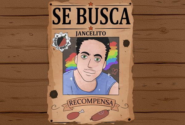 Jancelito_the_most_wanted_insert_Illustration_by_Polifemo_courtesy_Tremenda_Nota