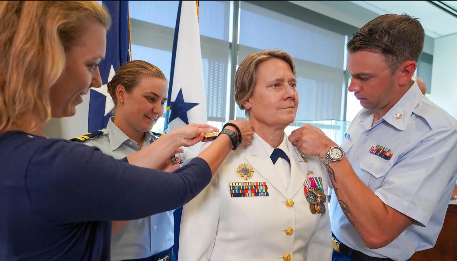First woman to lead a branch of the military confirmed by Senate