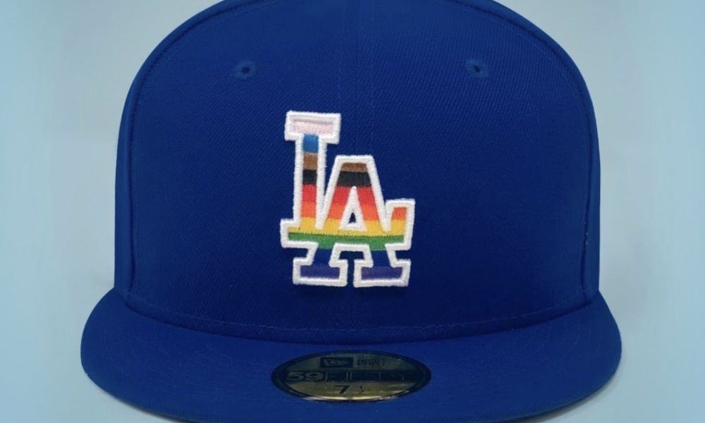 Giants, Dodgers both wear Pride hats on field