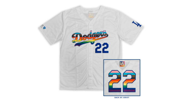 Los Angeles Dodgers soccer jersey inspired by Hollywood