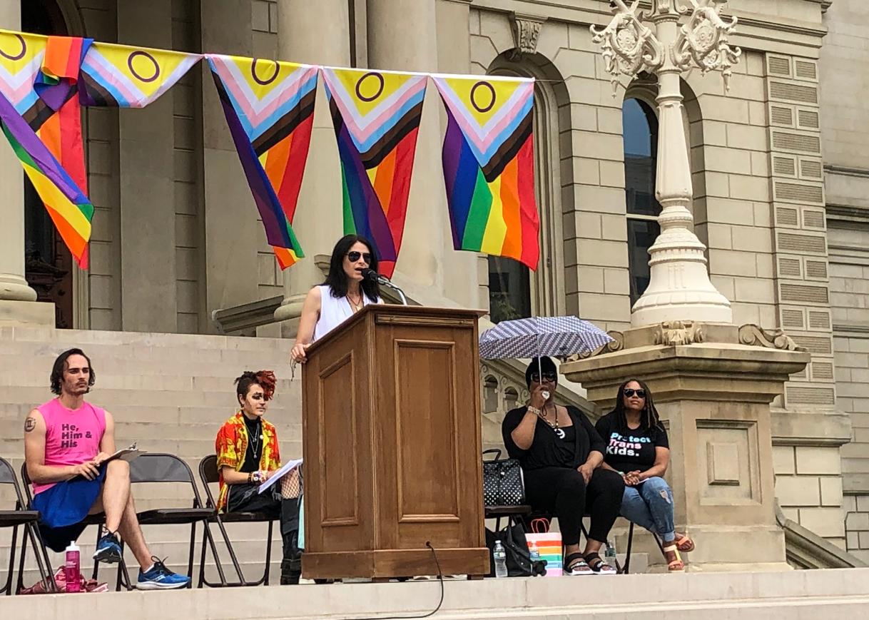 Michigans first LGBTQ statewide official seeks re-election