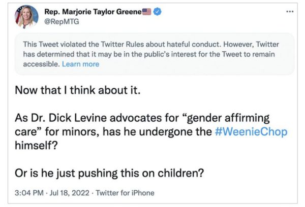 Critics Skewer Marjorie Taylor Greene's Self-Awareness In Her Tweet