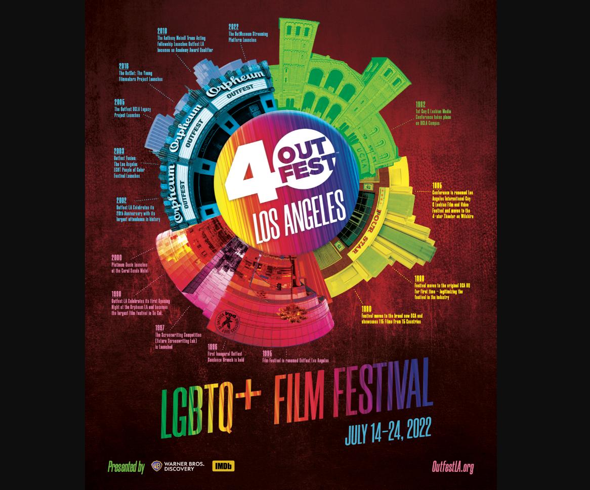 Outfest LA LGBTQ+ Film Festival celebrates its 40th birthday