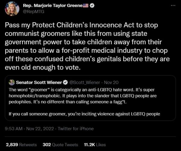 Critics Skewer Marjorie Taylor Greene's Self-Awareness In Her Tweet