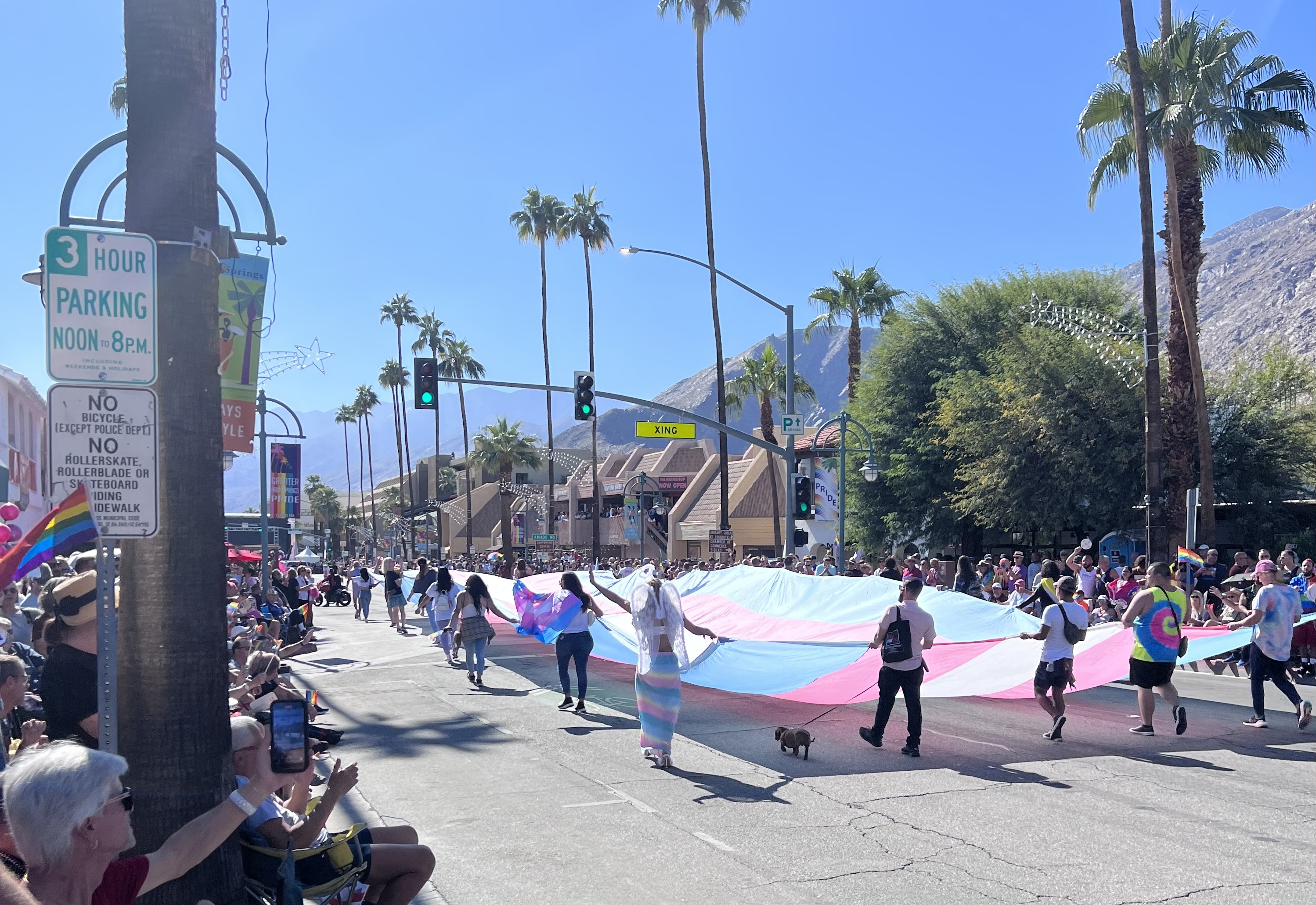 Mariah Carey turns up the glitz factor headlining night two of LA Pride In  The Park