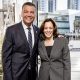 Senator Alex Padilla and Vice President Kamala Harris