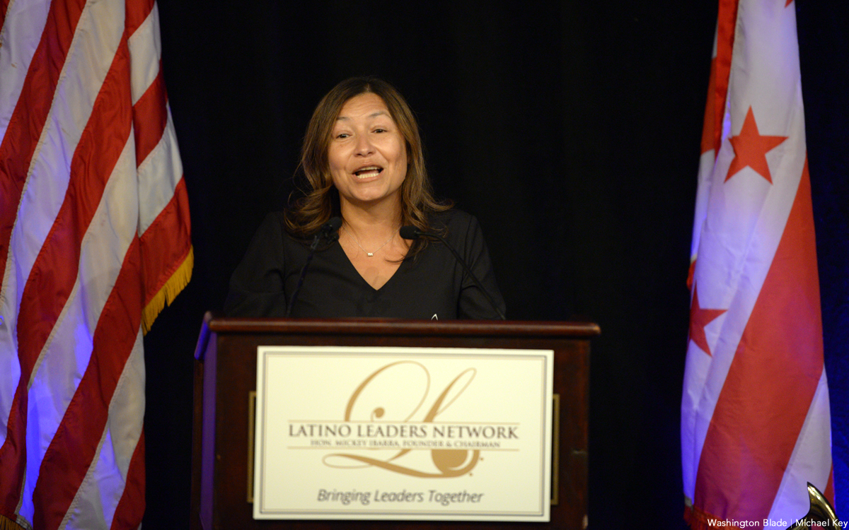 Julie_Chavez_Rodriguez_at_Latino_Leaders_Network_Tribute_to_Mayors_insert_c_Washington_Blade_by_Michael_Key