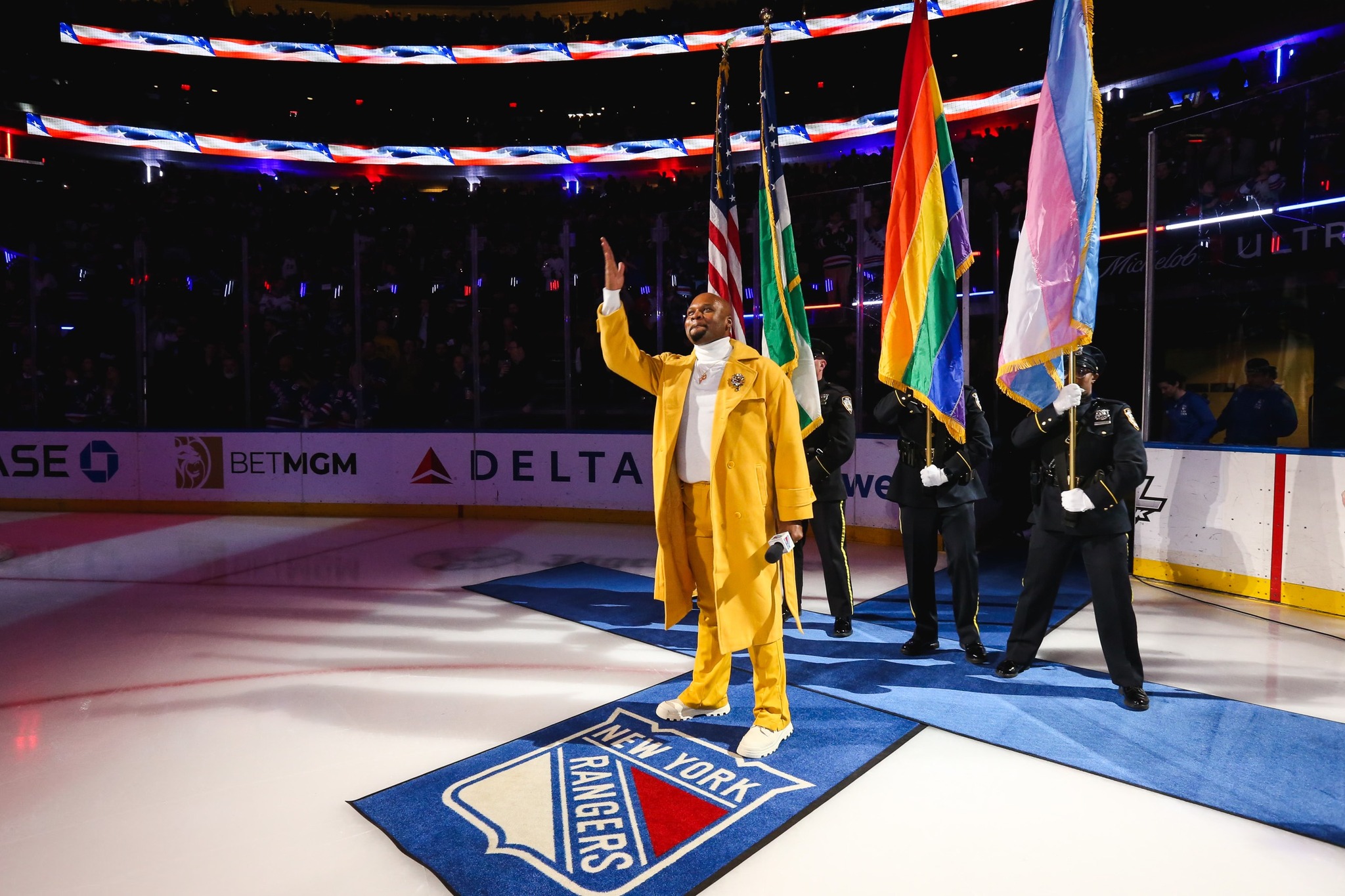 NY Rangers forgoes Pride jerseys & stick tape for team Pride night
