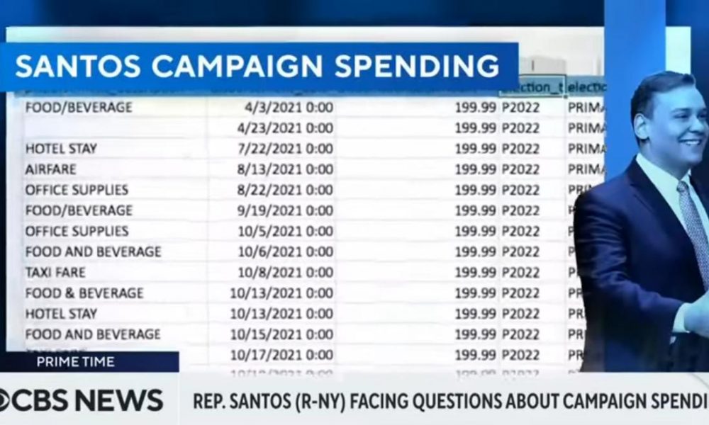 Justice Dept. eyes criminal probe of Santos’ campaign funds Justice Department eyes criminal probe of Santos’s campaign funds