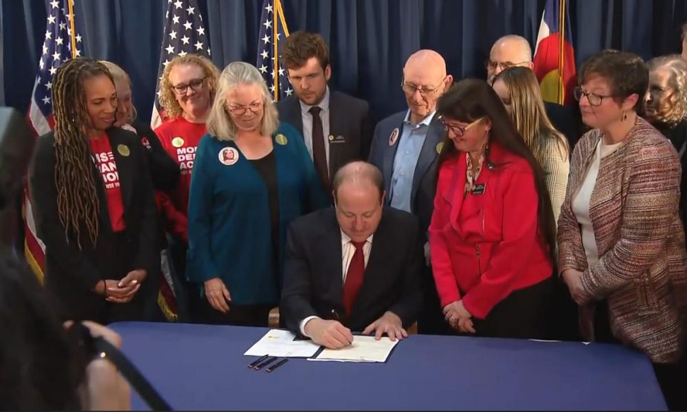 Colorado Governor Jared Polis signs four gun control bills