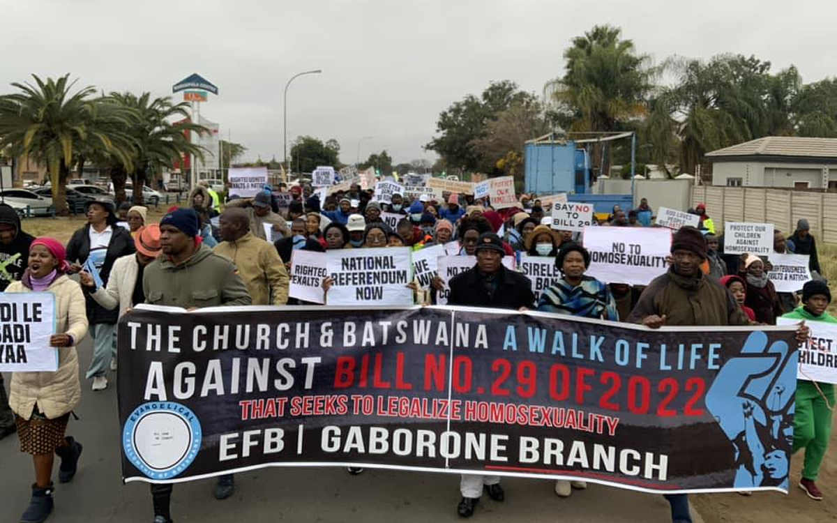 Botswana religious groups threaten rule of law and refuse LGBTQ+ rights