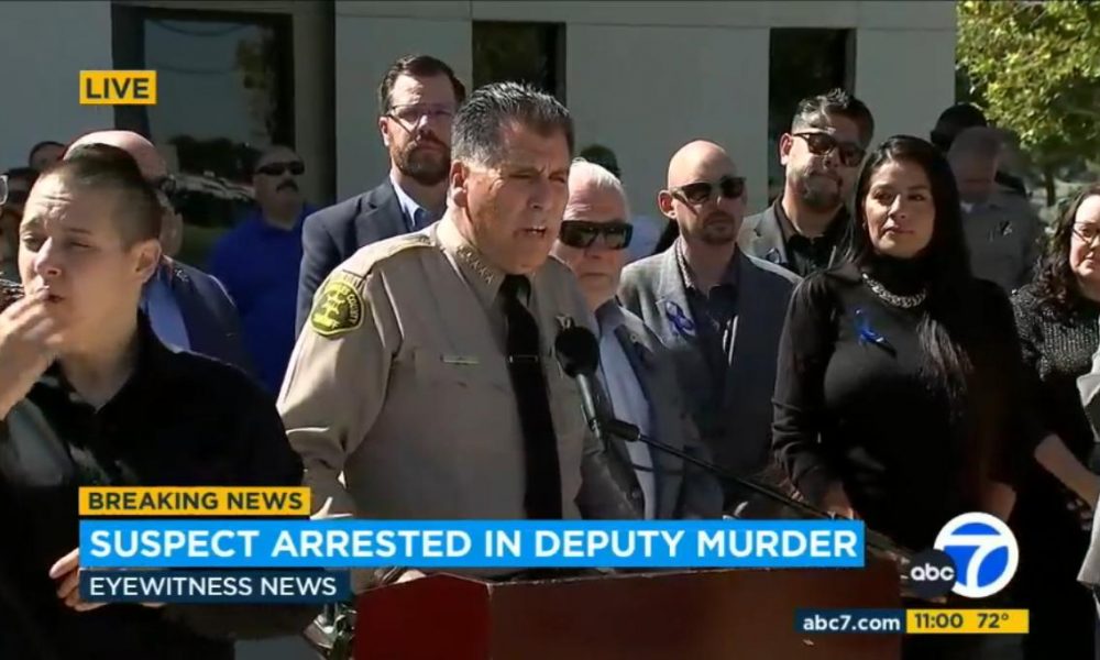 Palmdale man arrested in murder of LA County Sheriff's deputy