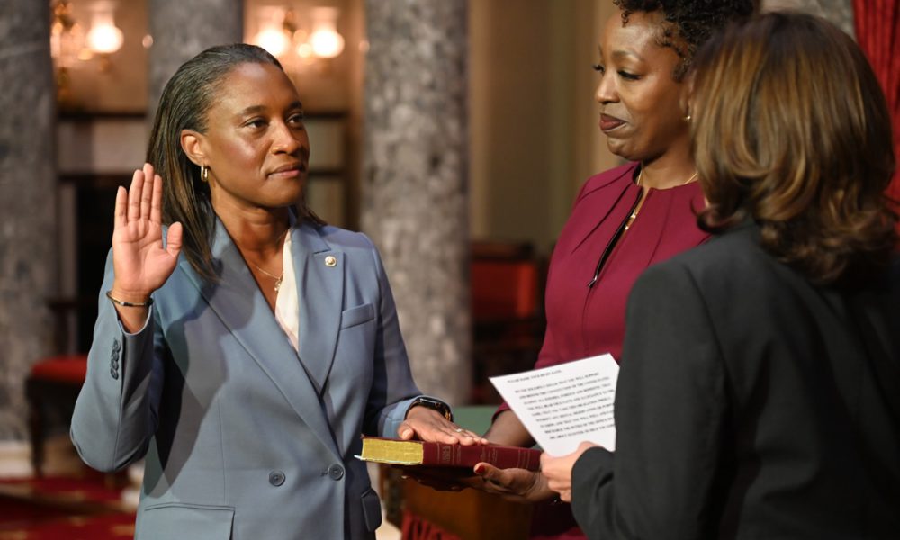 Laphonza Butler sworn in as California's newest senator