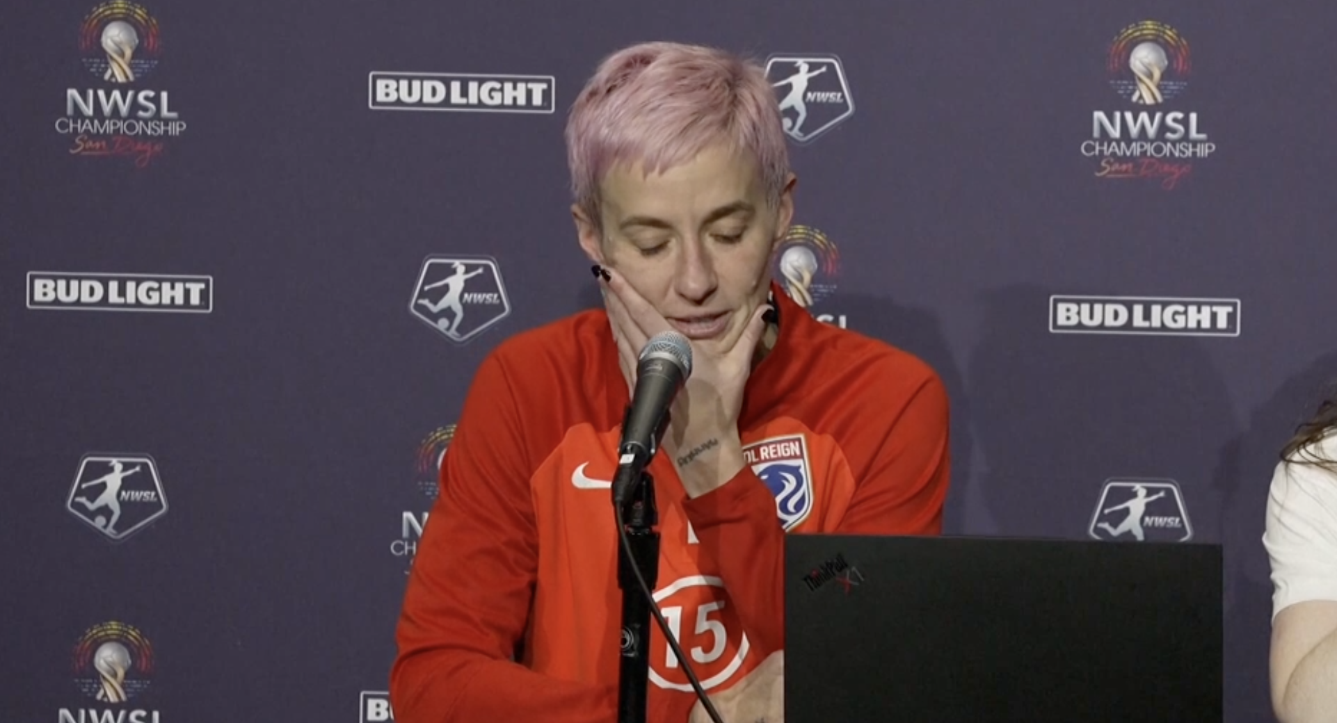 Rapinoe bids farewell as record NWSL crowd, sports greats pay tribute