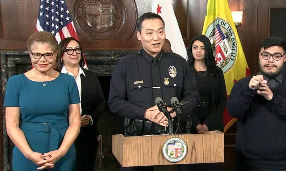 LAPD Police Commission names Dominic Choi interim chief