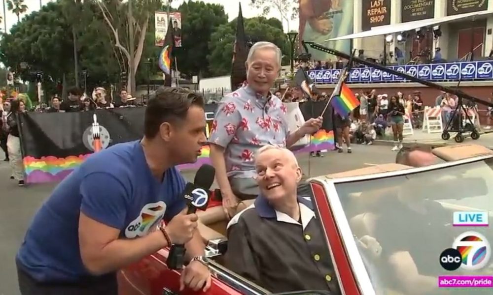 Tens of thousands at LA Pride Parade & Block Party in Hollywood