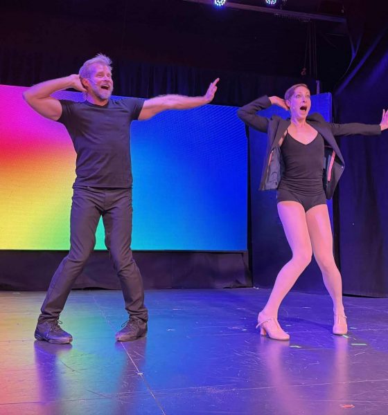 Craig Ramsay and Catherine Wreford onstage