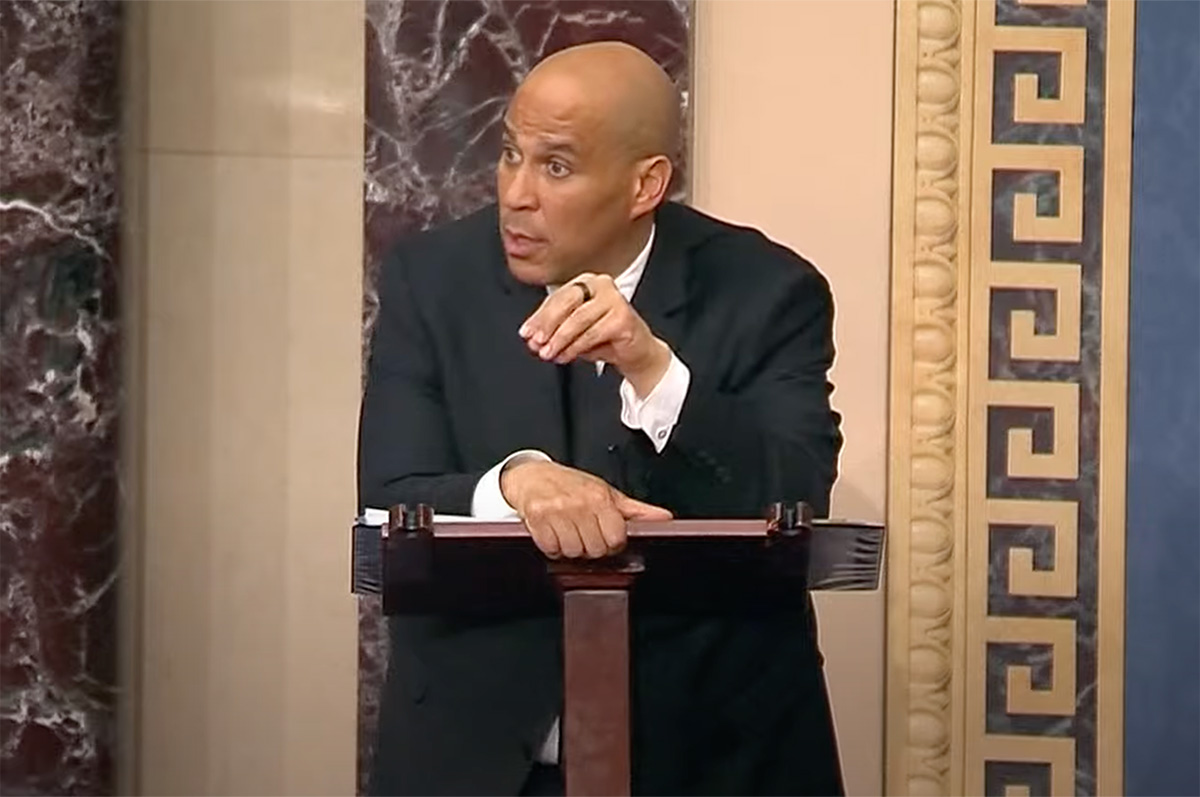 Cory_Booker_on_Senate_floor_screen_capture_insert_via_AP_YouTube