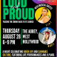 Loud and Proud event graphic