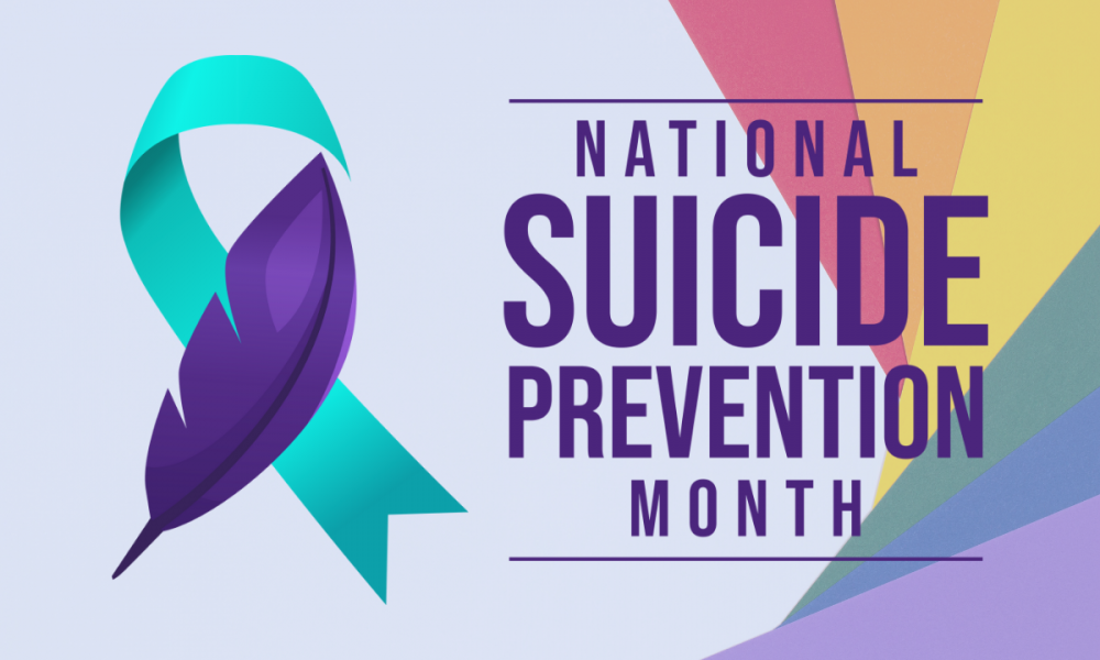 Suicide Prevention Month graphic