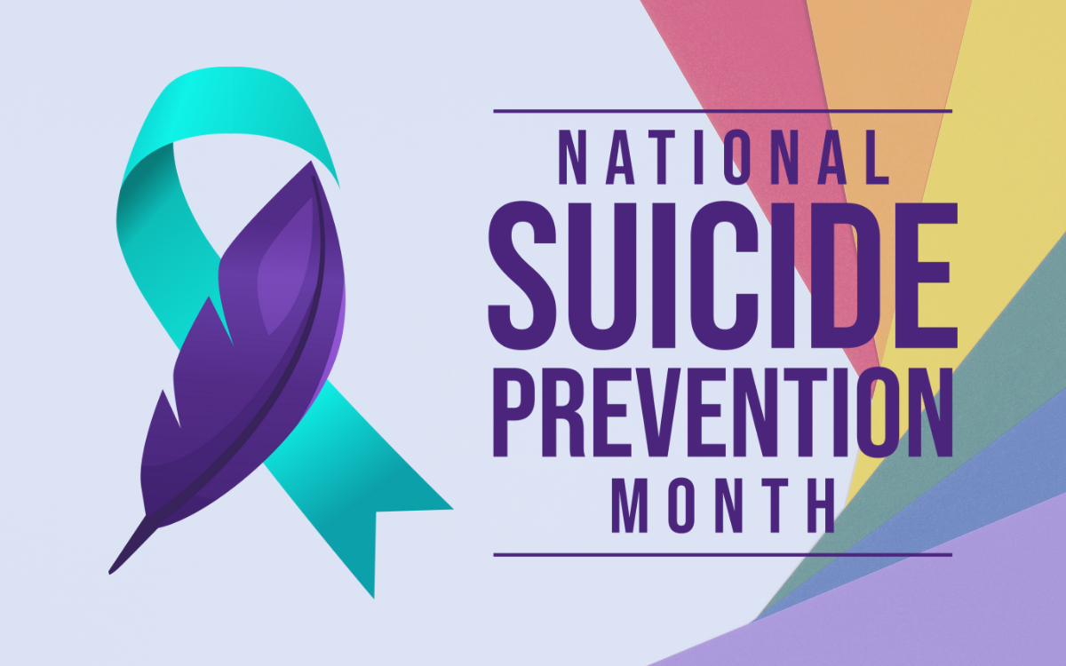 Suicide Prevention Month graphic