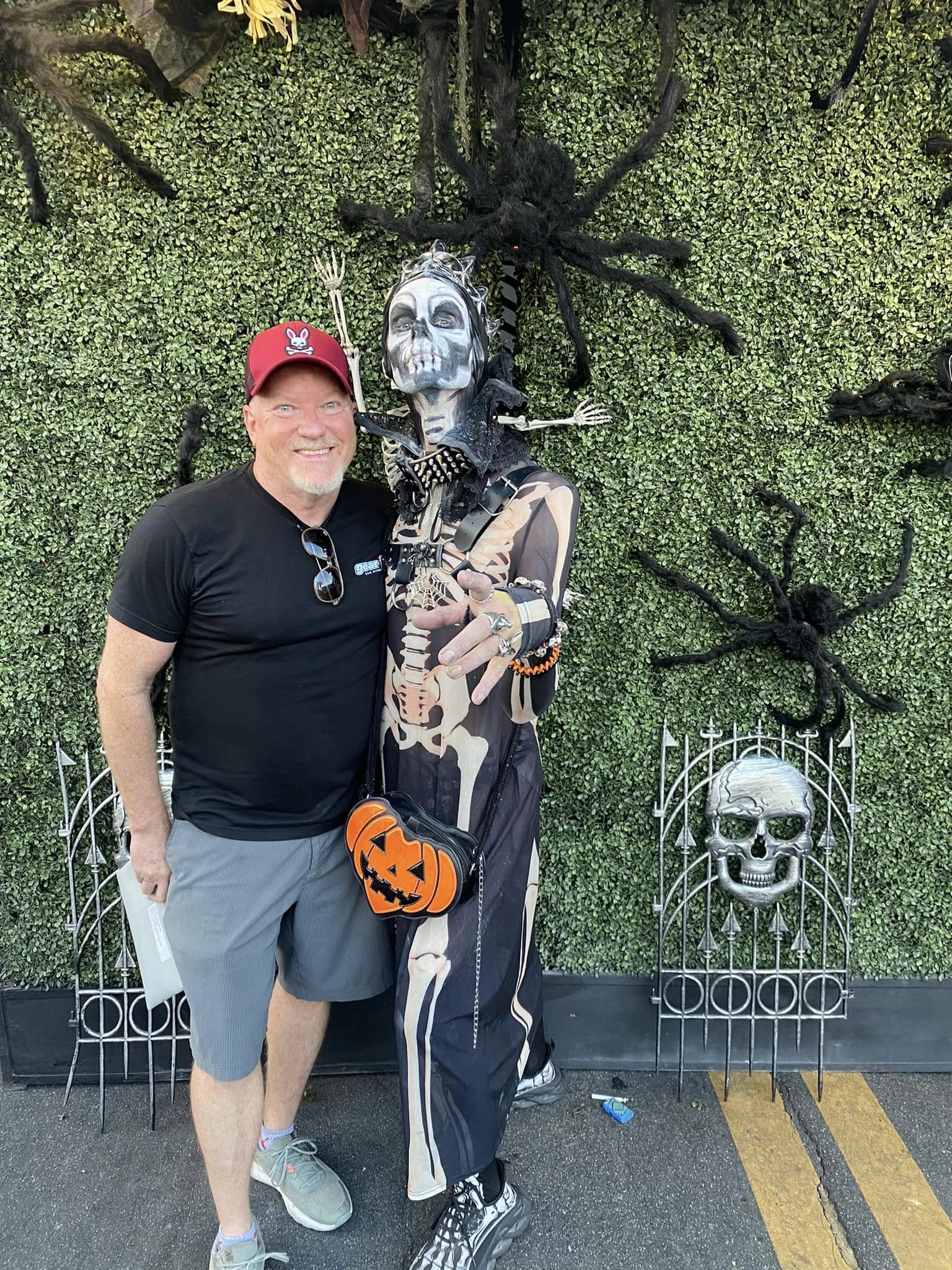 Jeff Hocker at Halloween