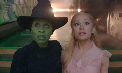 Cynthia Erivo is Elphaba and Ariana Grande is Glinda in "Wicked." Universal Pictures