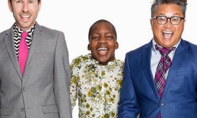 Alec Mapa and family