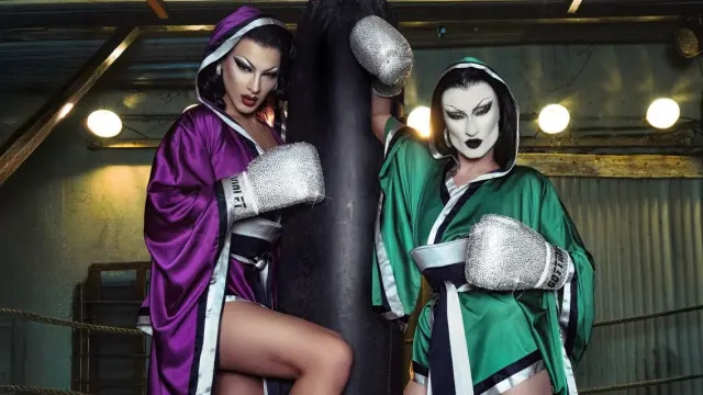 Gottmik and Violet Chachki