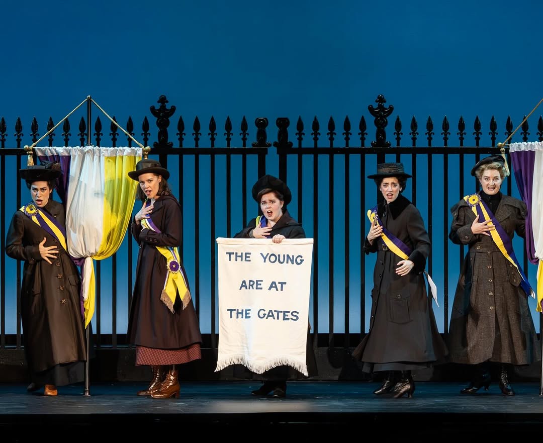 Gwynne Wood in Suffs the Musical