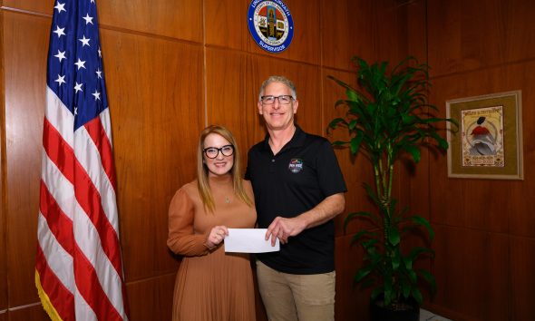 Pride House LA received LA County Check