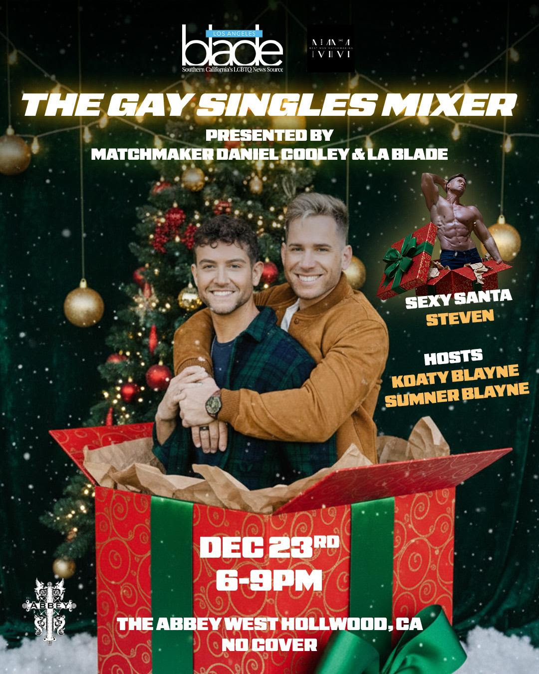 Blade holiday singles mixer
