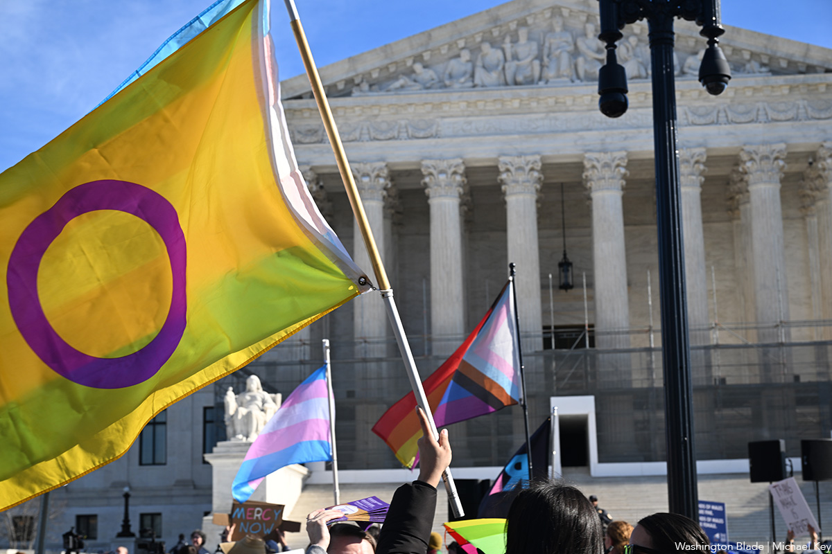 20260113_outside_US_Supreme_Court_building_following_oral_arguments_insert_4_(c)_Washington_Blade_by_Michael_Key