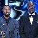 Michael B Jordan and Delroy Lindo