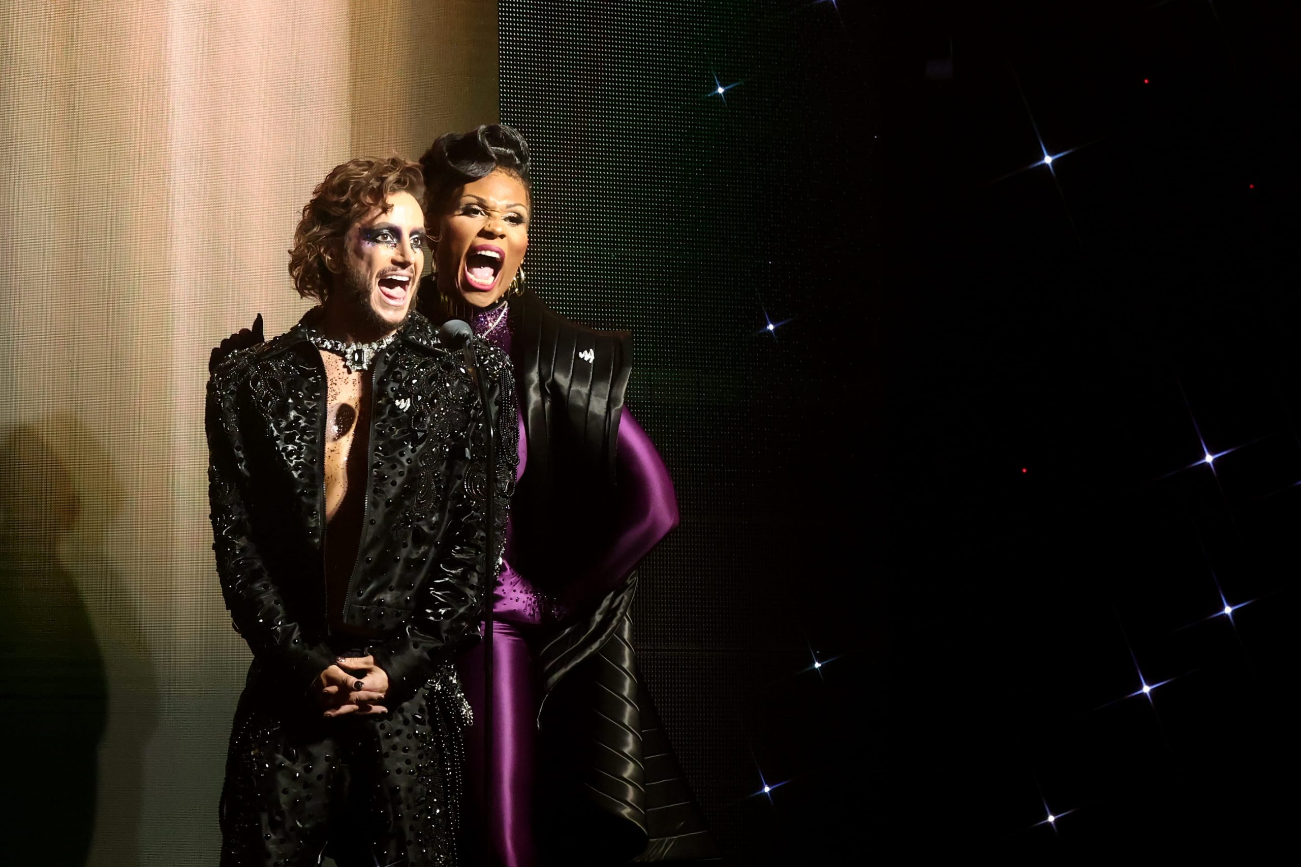 Frankie Grande and Peppermint