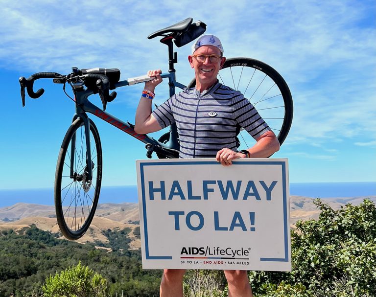 Gary Ride Out Longtime AIDS/LifeCycle rider Gary Boston raises $13k for new Center ...