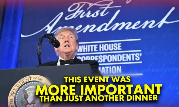 Trump at White House Correspondents' Dinner